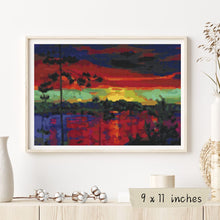 At Sunset Cross Stitch Kit | Arkady Alexandrovich Rylov