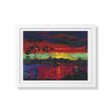 At Sunset Cross Stitch Pattern | Arkady Alexandrovich Rylov