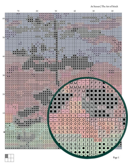 At Sunset Cross Stitch Kit