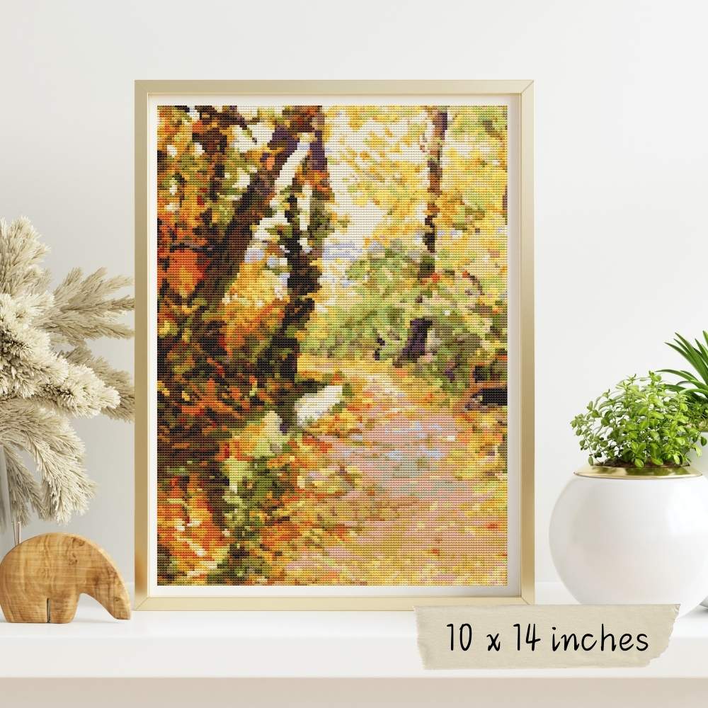 Winding Brook Cross Stitch Pattern