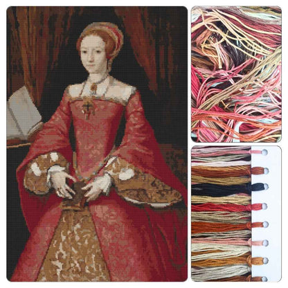 Portrait of Elizabeth I as a Princess Cross Stitch Kit