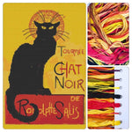 The Black Cat (Le Chat Noir) Cross Stitch Kit
