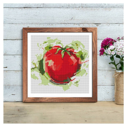 Succulent Tomato Counted Cross Stitch Kit | The Art of Stitch