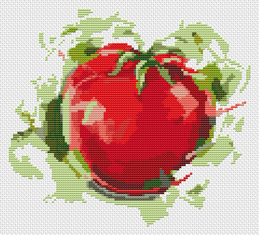 Succulent Tomato Cross Stitch Kit - The Art of Cross Stitch