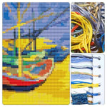 Boats on a Beach Mini Cross Stitch Kit