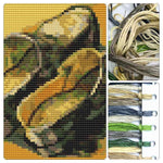 A Pair of Leather Clogs Mini Cross Stitch Kit