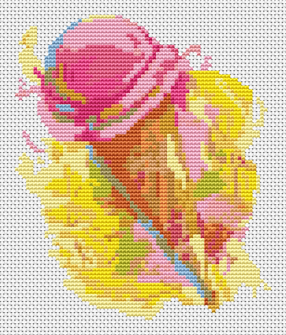 Ice Cream Cross Stitch Pattern by The Art of Stitch