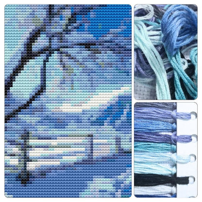 Wintry Day Cross Stitch Kit | The Art of Stitch