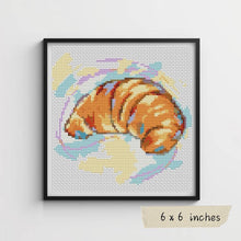 Croissant Cross Stitch Kit