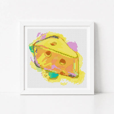 So Cheesy Cross Stitch Pattern