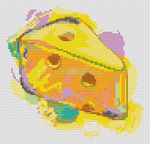 So Cheesy Cross Stitch Pattern by The Art of Stitch