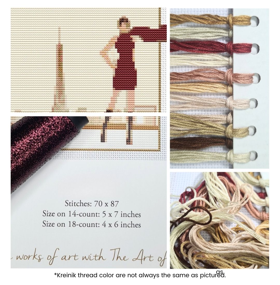 In Paris Counted Cross Stitch Kit | The Art of Stitch