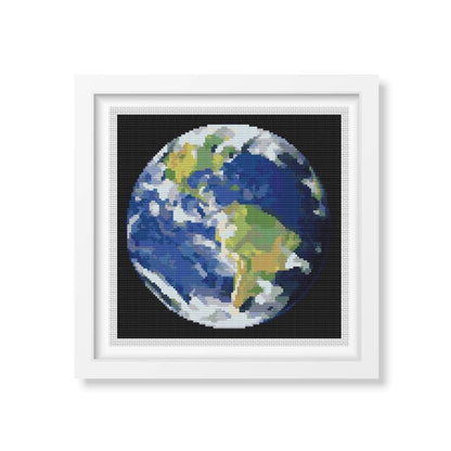 Earth Counted Cross Stitch Kit | The Art of Stitch