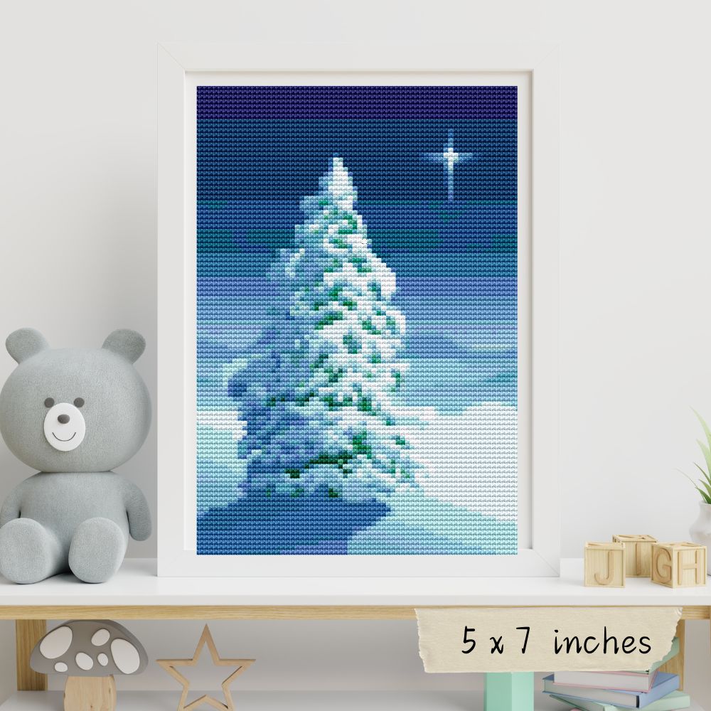 Winter Tree Cross Stitch Pattern | The Art of Stitch