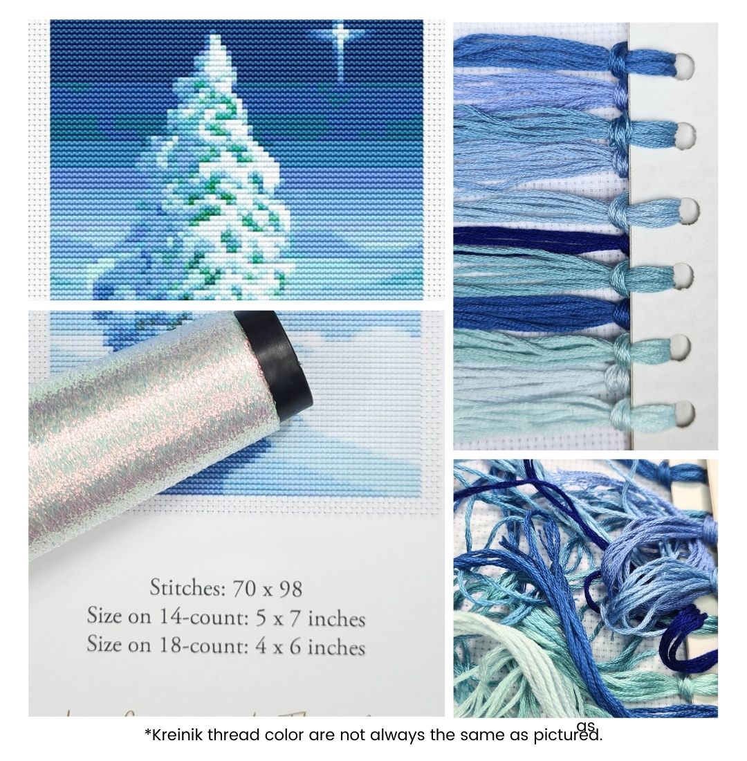 Winter Tree Cross Stitch Kit | The Art of Stitch