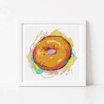 Delicious Donut Cross Stitch Pattern