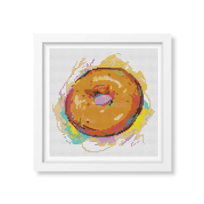 Delicious Donut Counted Cross Stitch Pattern | The Art of Stitch