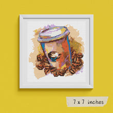 Latte anyone Cross Stitch Kit | The Art of Stitch