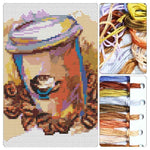 Latte Anyone? Cross Stitch Kit