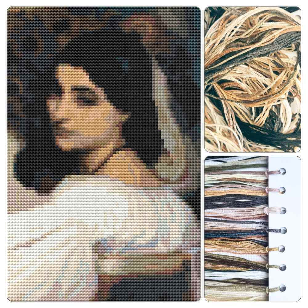 Pavonia Mini Cross Stitch Kit