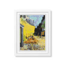 Cafe Terrace at Night Mini Counted Cross Stitch Kit | Vincent Van Gogh