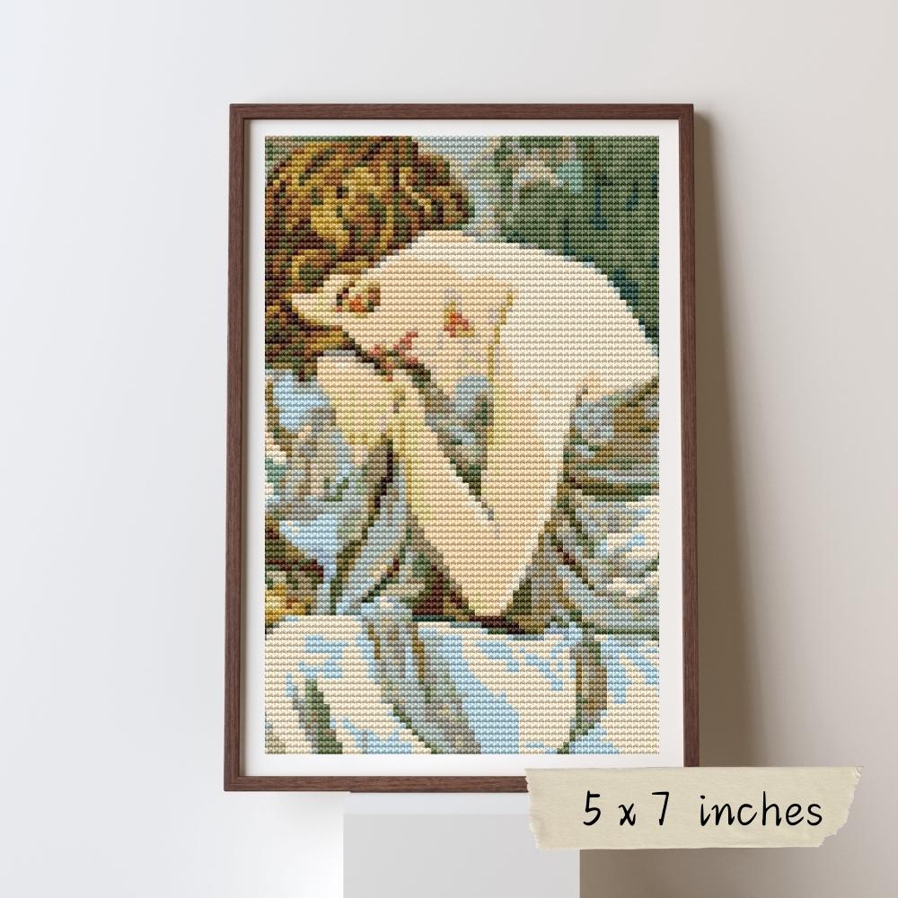 Night Mini Cross Stitch Pattern