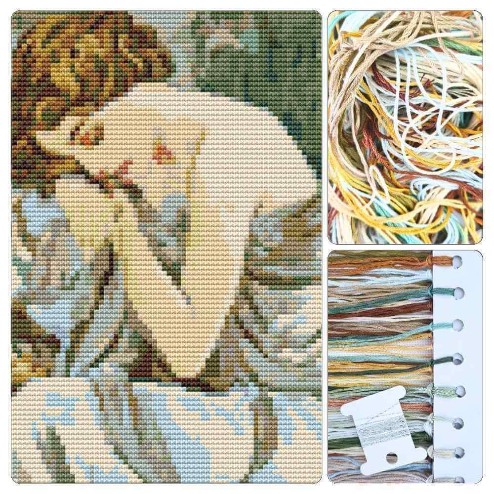 Night Mini Cross Stitch Kit