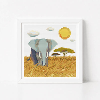 Pride of Africa Mini Cross Stitch Kit