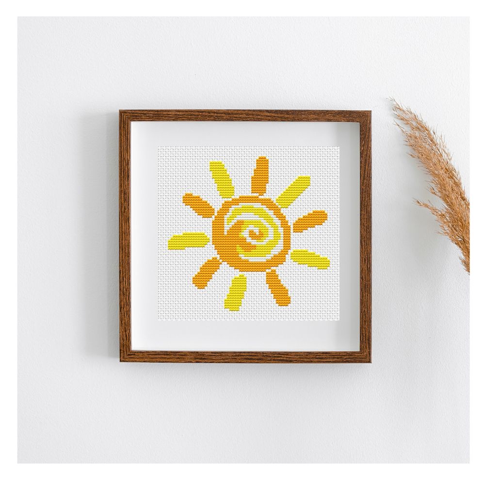 It's a Sunny Day Counted Cross Stitch Pattern | The Art of Stitch