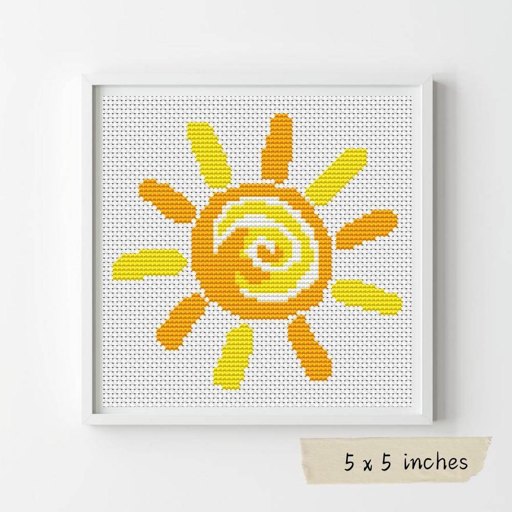 It's a Sunny Day Mini Cross Stitch Pattern