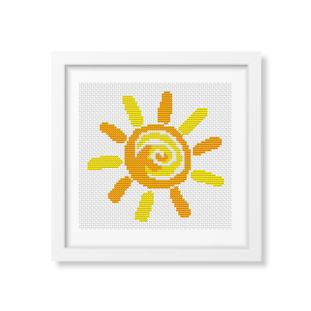 It's a Sunny Day Counted Cross Stitch Pattern | The Art of Stitch