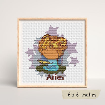 Aries Cross Stitch Kit | The Art of Stitch