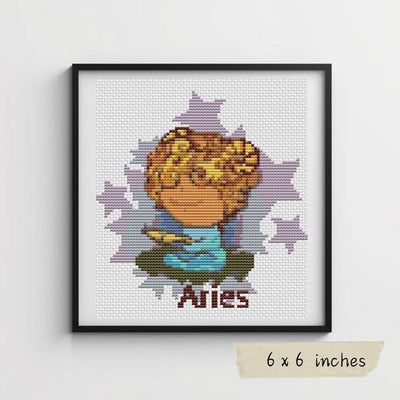 Aries Cross Stitch Pattern