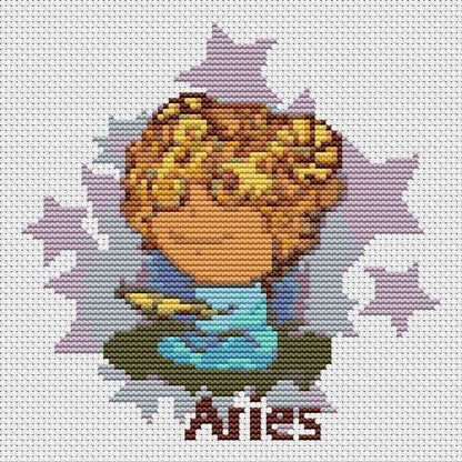 Aries Counted Cross Stitch Kit | The Art of Stitch