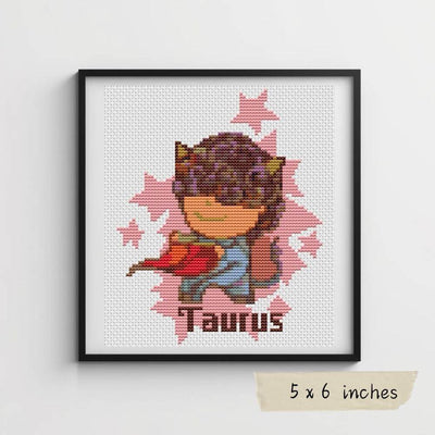 Taurus Cross Stitch Pattern
