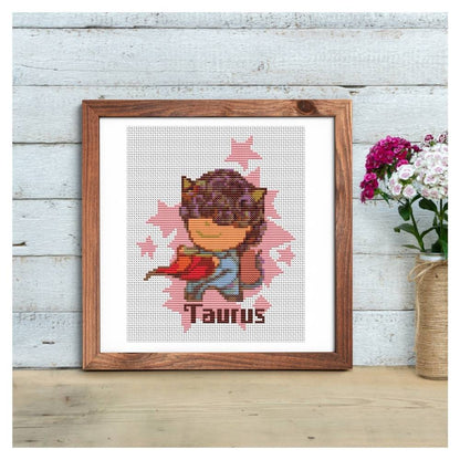 Taurus Counted Cross Stitch Pattern | The Art of Stitch