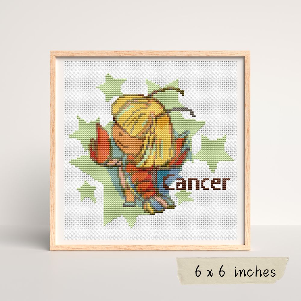 Cancer Cross Stitch Pattern | The Art of Stitch