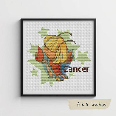 Cancer Cross Stitch Pattern