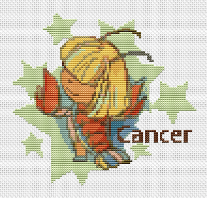 Cancer Cross Stitch Pattern by The Art of Stitch