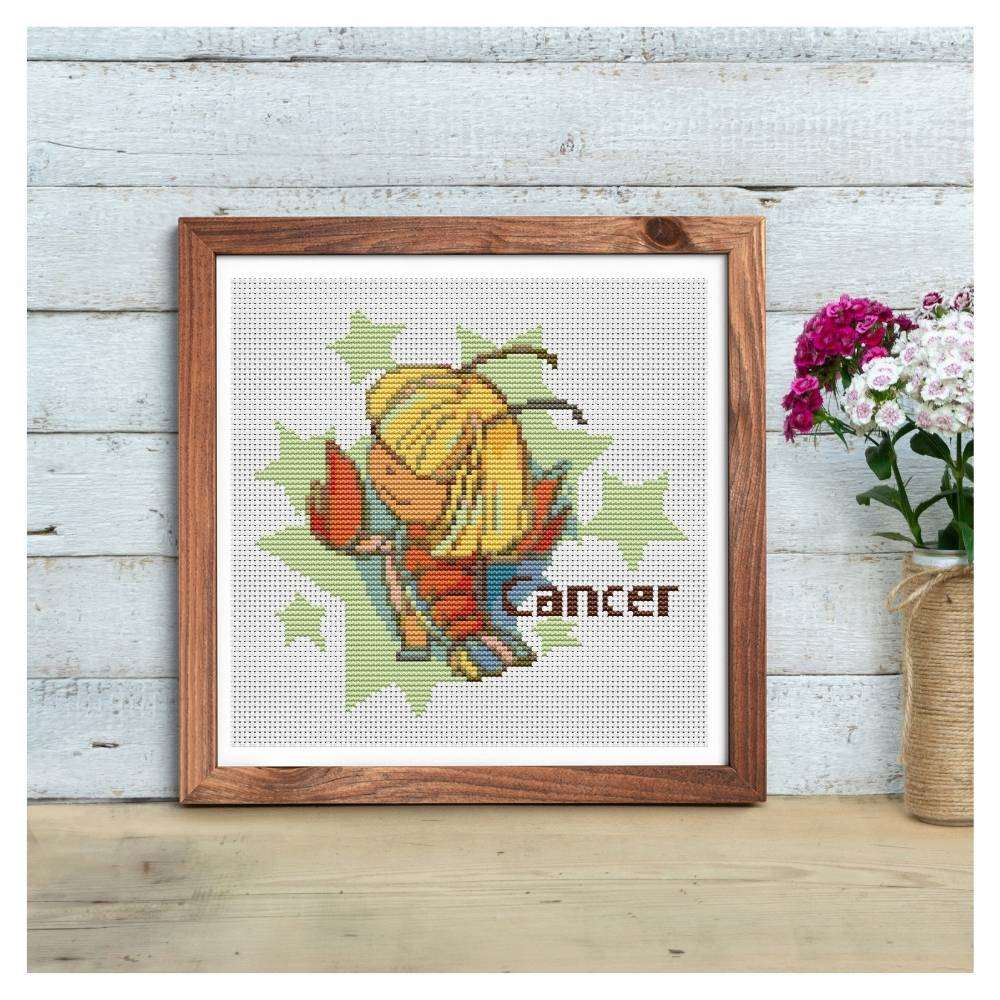 Cancer Counted Cross Stitch Pattern | The Art of Stitch