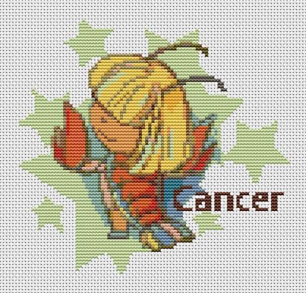 Cancer Counted Cross Stitch Pattern | The Art of Stitch