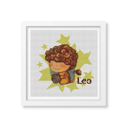 Leo Counted Cross Stitch Kit | The Art of Stitch