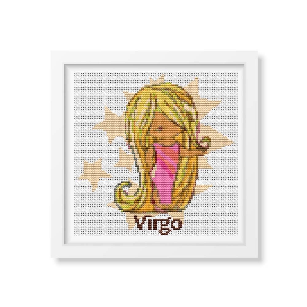 Virgo Cross Stitch Kit | The Art of Stitch