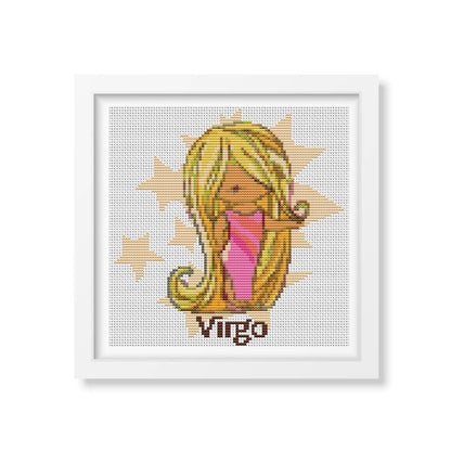 Virgo Cross Stitch Kit | The Art of Stitch