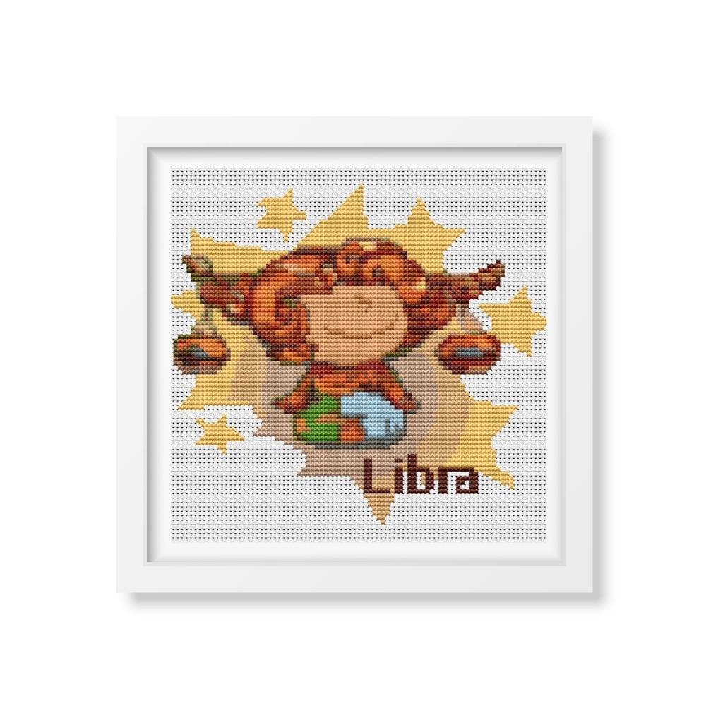 Libra Counted Cross Stitch Kit | The Art of Stitch