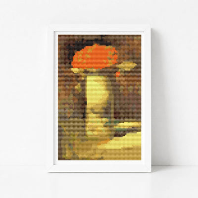 Flowers in Vase Mini Cross Stitch Kit