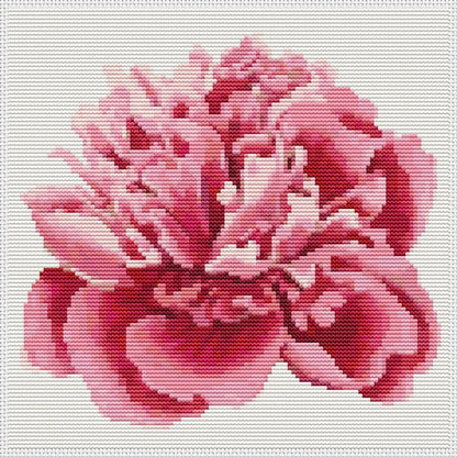 Peony Counted Cross Stitch Kit | The Art of Stitch