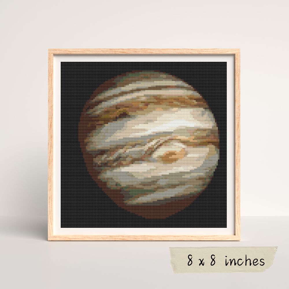 Jupiter Cross Stitch Pattern | The Art of Stitch