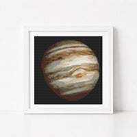 Jupiter Cross Stitch Kit - Mini Cross Stitch Kit - The Art of Stitch