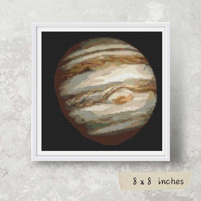 Jupiter Cross Stitch Pattern